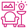 icon of a living room